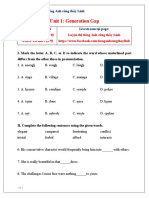 Unit 1 Generation Gap P1