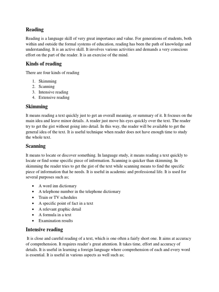 Reading | PDF