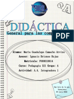 A.A. Integradora 1-La Didactica, resumen.