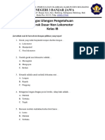 Kelas 1B Tugas Ulangan Pengetahuan Non Lokomotor - 30ags21