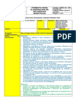 Secuencia Integrada 1º Plane de Evaluacion - Periodo 3 - 2022