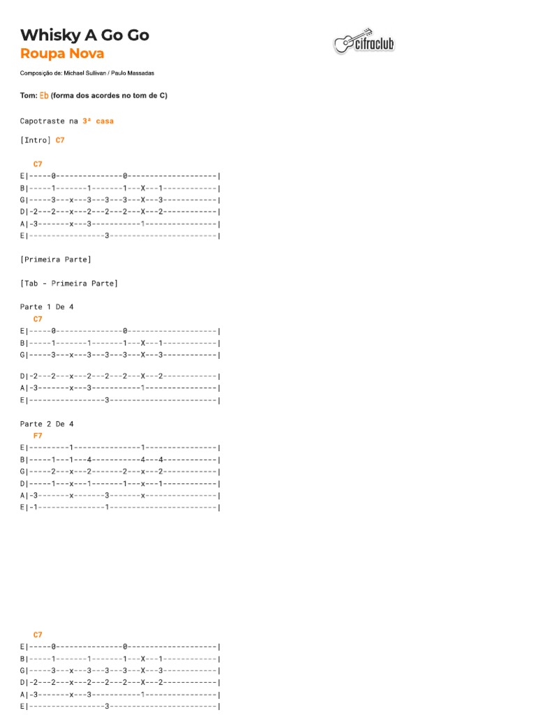 Roupa Nova Whisky A Go Go