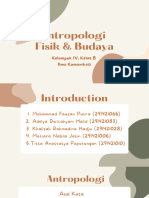 Antropologi Fisik & Budaya