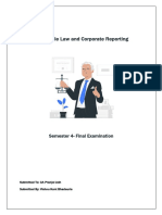 Mercentile Law and Corporate Reporting Final