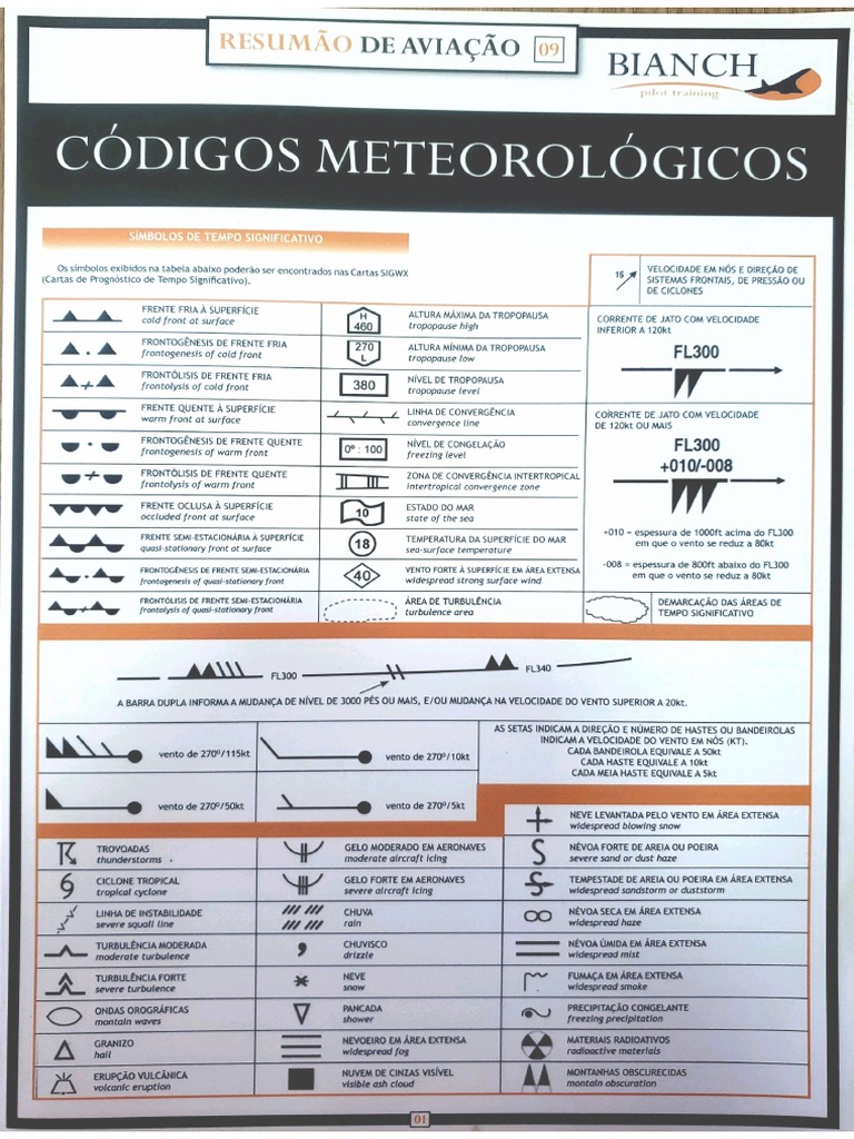 Códigos Meteorológicos - Bianch | PDF