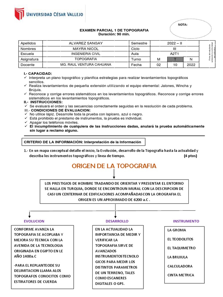 1er-examen-topografia-aula-a2t1-pdf-ciencias-de-la-tierra-science