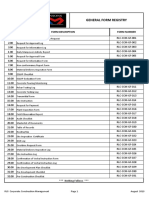 General Form Registry Guide