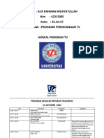 Jadwal Program TV (Print)