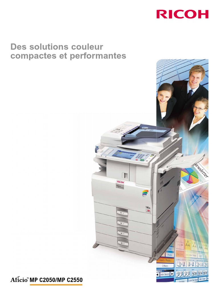 Ricoh MP C2550 - Presentation | PDF | Imprimante (Informatique) | Workflow