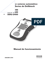 Manual de Funcionamiento Dea Defibtech Ddu-2300ar