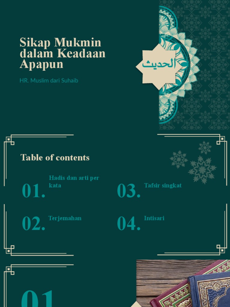 Sikap Mukmin dalam Hadis HR. Muslim | PDF