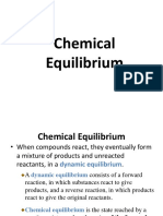 Chemical Equillibrium