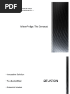 Microfridge marketing mix picture