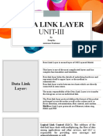 Data Link Layer - I