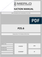 Merlo P25.6 Operations Manual