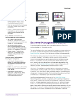 Extreme Management Center Data Sheet