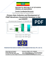 MoA - Bid For Primary Data Collection and Development of PSNP Beneficiary Households Database