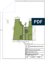 Planta baixa paisagística da UFRB com medidas