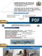 Mejoramiento del mercado de abastos de Kcauri