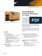 CALG Modular Acoustic Enclosure: Features