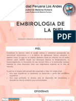 Dermatologia Embiologia de La Piel