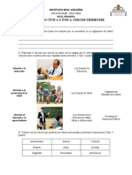 Guía 3° Trimestre Formación Cívica y Ética