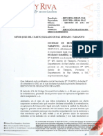 Ejecucción de Sentencia Sin Efecnto Suspensivo