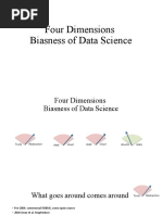 Data Science Lecture 2 Four Dimensions