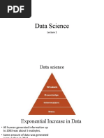 Data Science Lecture 1 Introduction (1)