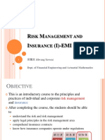Risk Management Ch0 Introduction