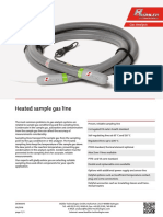 DE400015 Heated Sample Gas Line