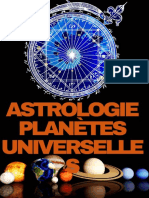 ASTROLOGIE PLANETES UNIVERSELLE - SHAMPI K 52915