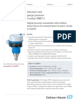Cerabar PMP51 Digital Pressure Transmitter