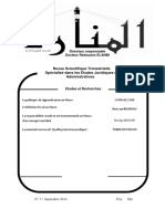 Aticle PR ELCADI Revue Menara Des Etudes Juridiques Et Administratives Sept 2014