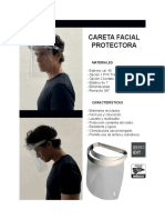 Ficha Técnica Careta Facial Protectora