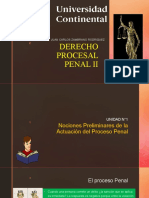 Nociones Preliminares de La Actuacion Del Proceso Penal - Clase 01