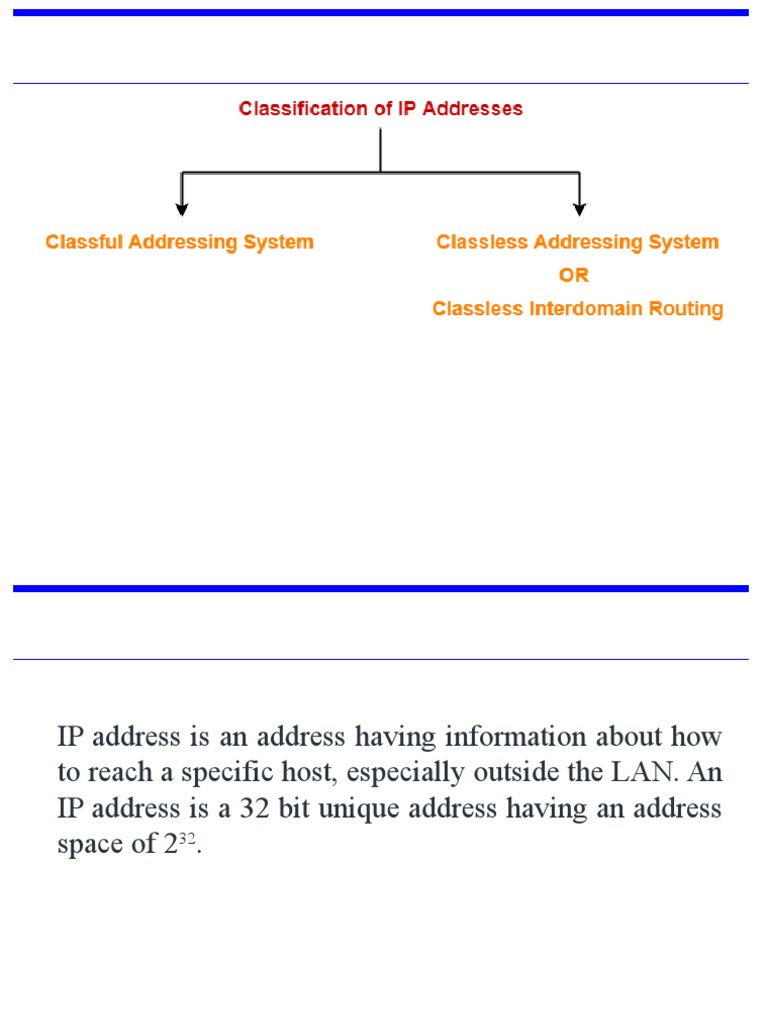 Understanding IPv4 Addressing and CIDR Notation | PDF | Ip Address ...