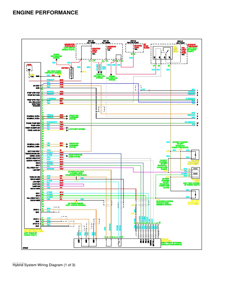ENGINE PERFORMANCE - Saturn Vue Green Line 2008 - SYSTEM WIRING