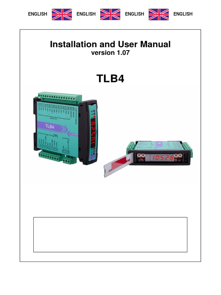 TLB4 CE-M Approved Legal For Trade Installer Manual EN | PDF | Pipe ...