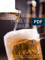 Determinación Del Etanol en La Cerveza