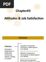 Chapter-3 Attitude and Job Satisfaction