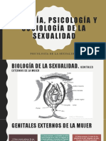 SESIÓN 2. Biología, Psicología y Sociología de La Sexualidad
