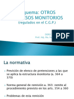 Esquema Tema OTROS MONITORIOS