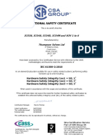 Sira Sil Certifacate - FSP 04001-08