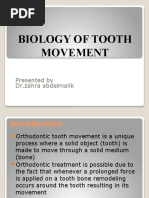 Biology of Tooth Movement