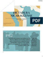 Dictadura Nicaragua Presentar