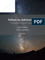 Python For Astronomers