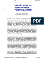 El Estudio Sobre Las Masculinidades Pano