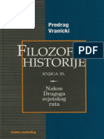 Predrag Vranicki - FILOZOFIJA HISTORIJE III