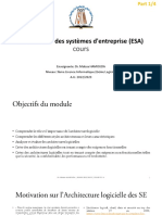 Architecture Des Systèmes Dentreprise ESA Tirage Part 1